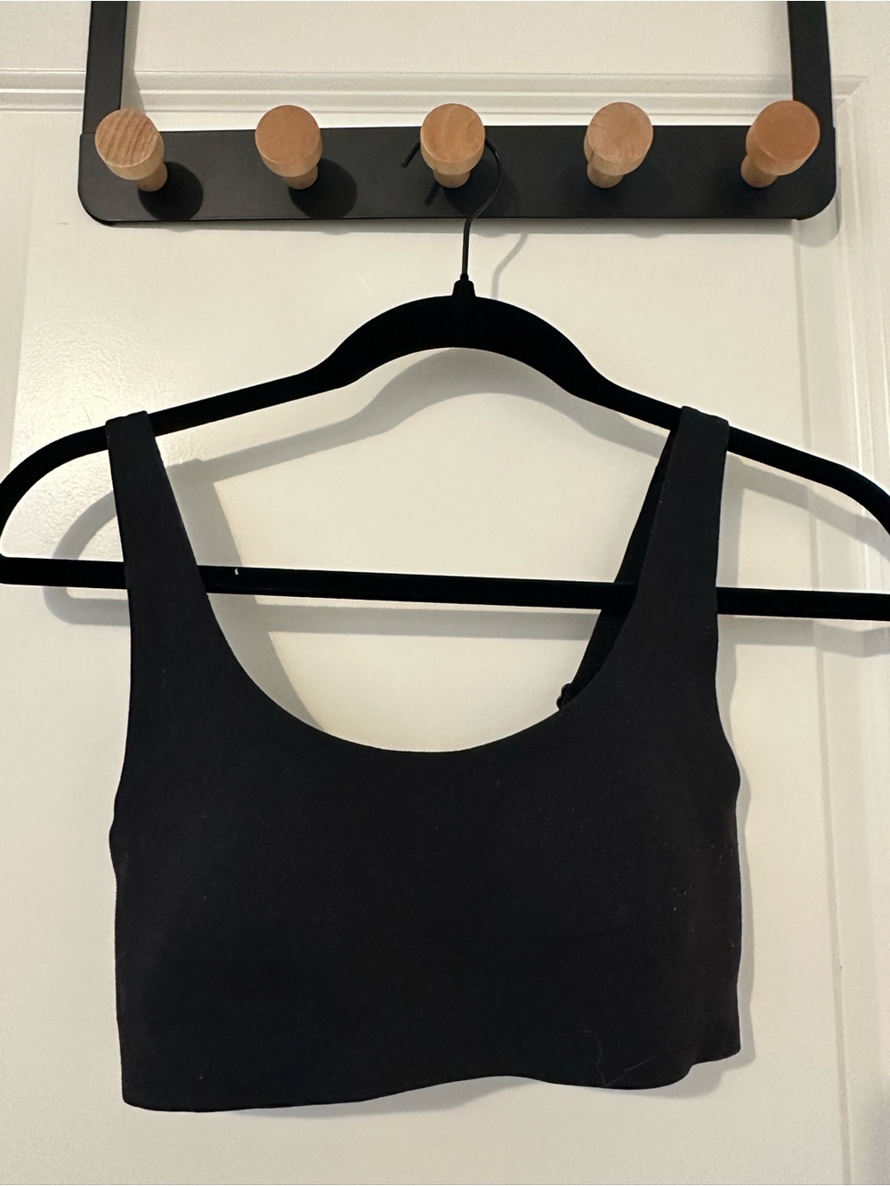 lululemon Black Scoop Bra